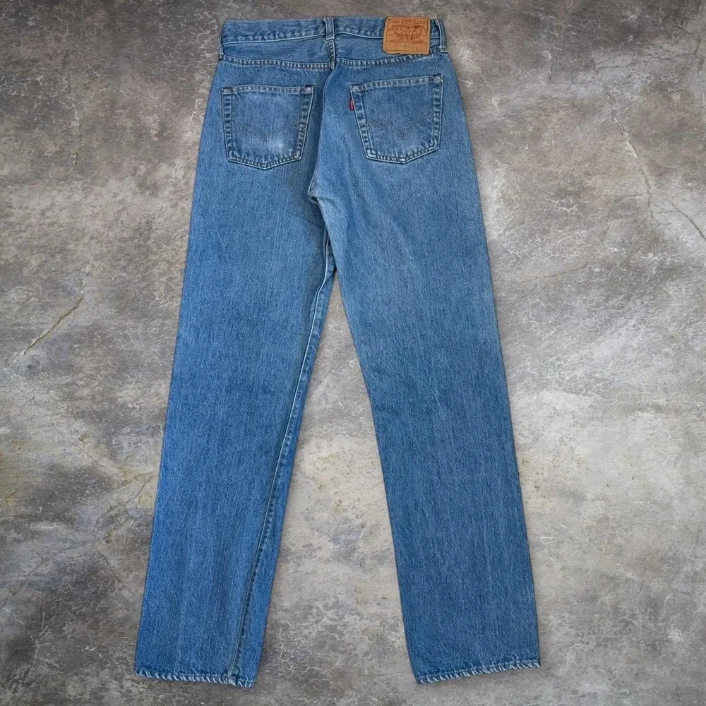 Vintage 1981 Levis Redline Selvedge Blue Jeans Adult 30x31.5 Made In USA Denim